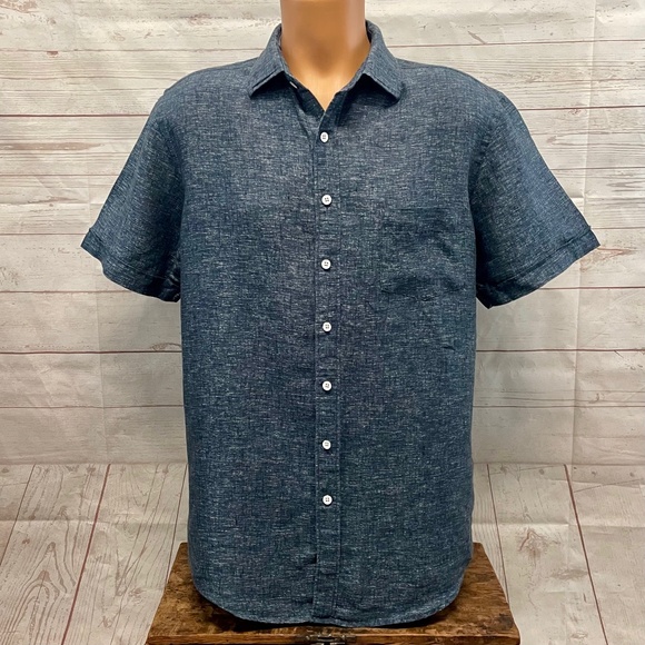 Rodd & Gunn Ellersie Linen Short Sleeve Button Up Shirt - Picture 1 of 10